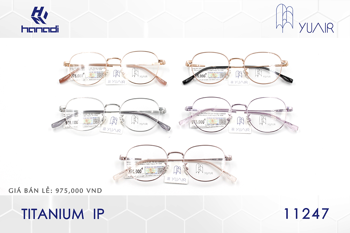 GỌNG TITANIUM YUAIR 11247