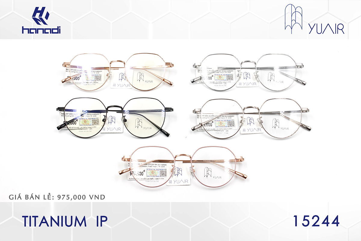 GỌNG TITANIUM YUAIR 15244