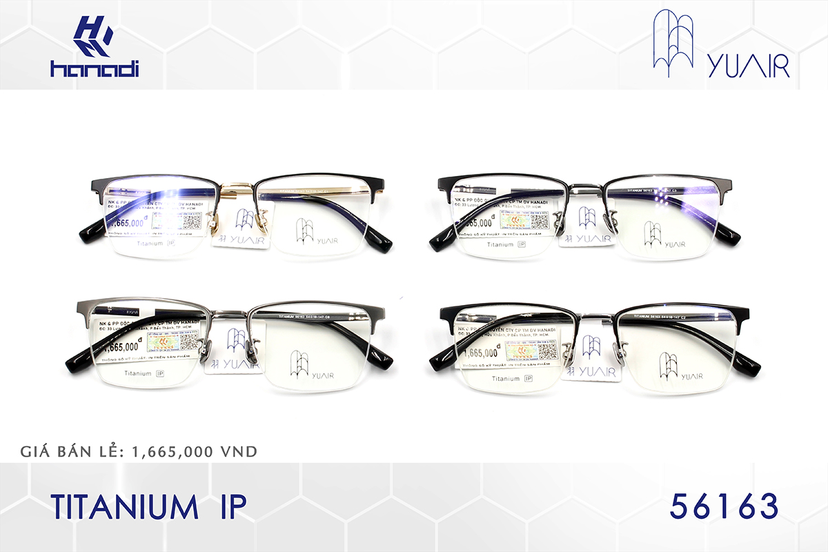 GỌNG TITANIUM YUAIR 56163