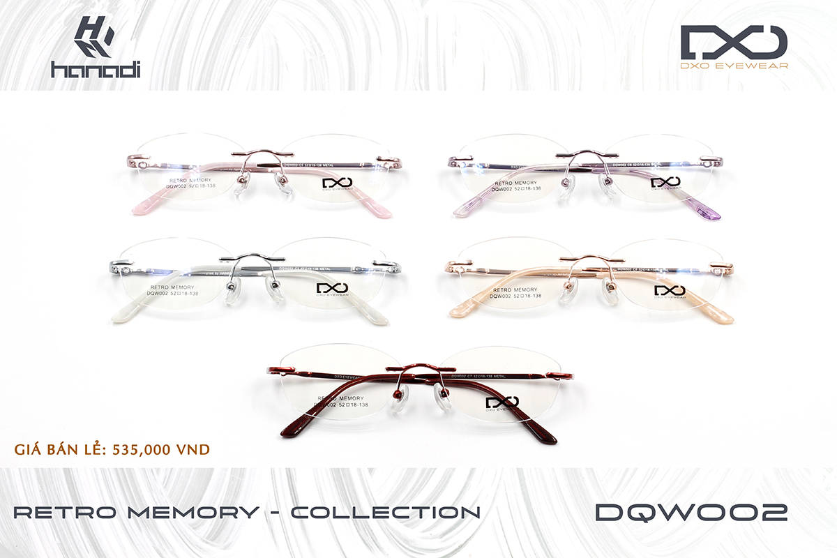 GỌNG TITANIUM DXO DQW002