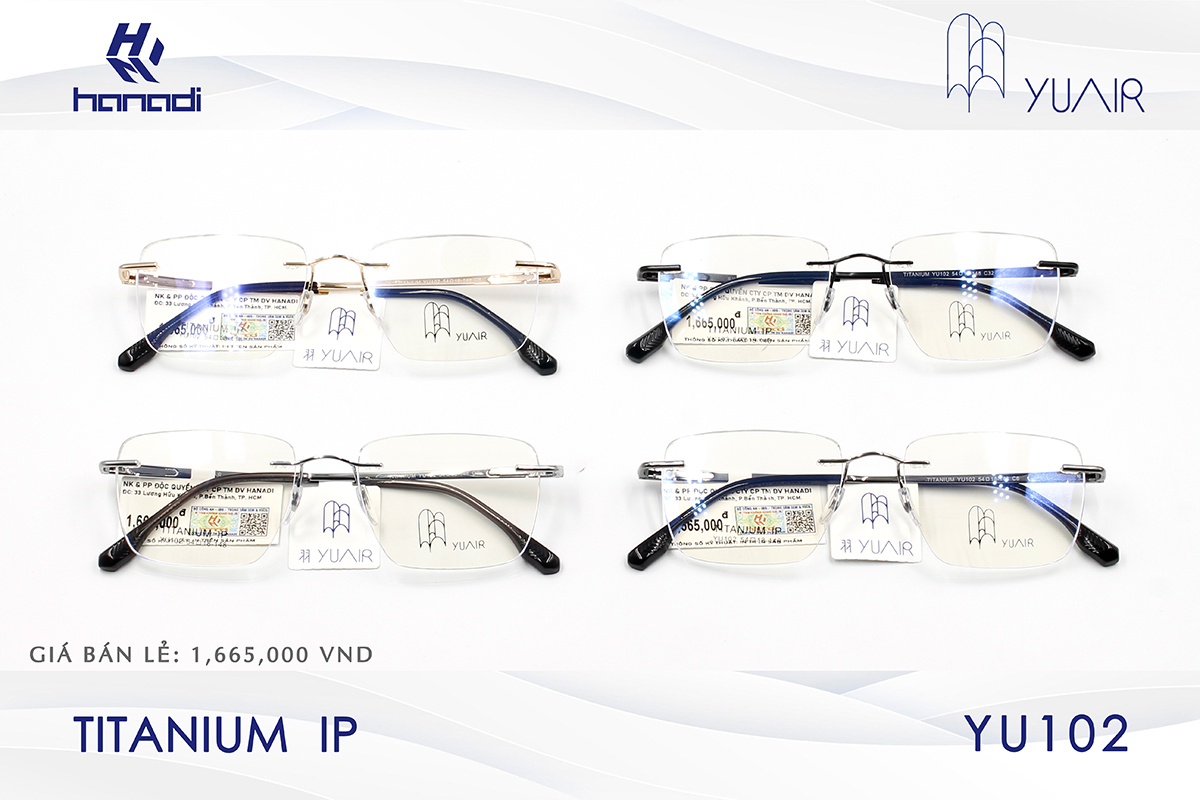 GỌNG TITANIUM YUAIR YU102