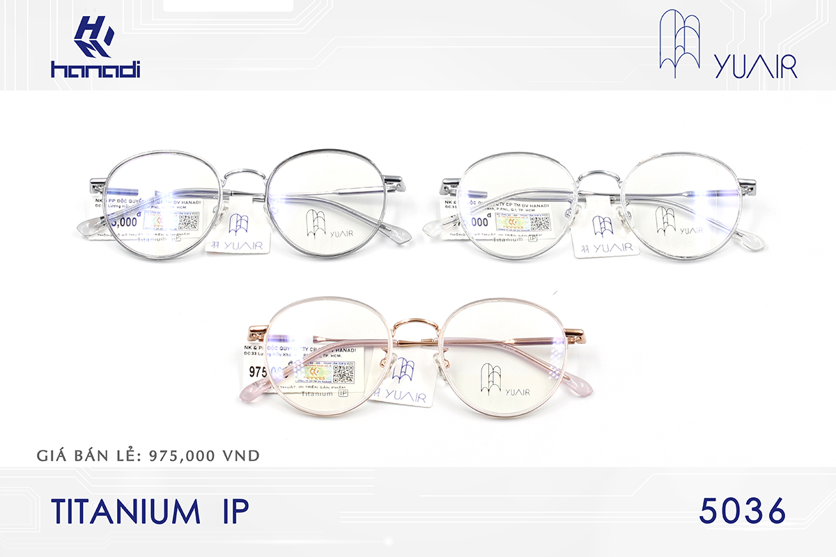 GỌNG TITANIUM YUAIR 5036