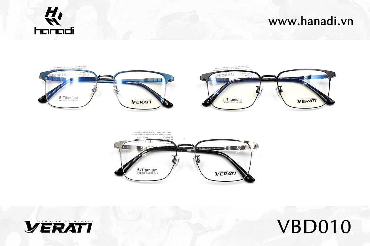 GỌNG TITANIUM VERATI VBD010