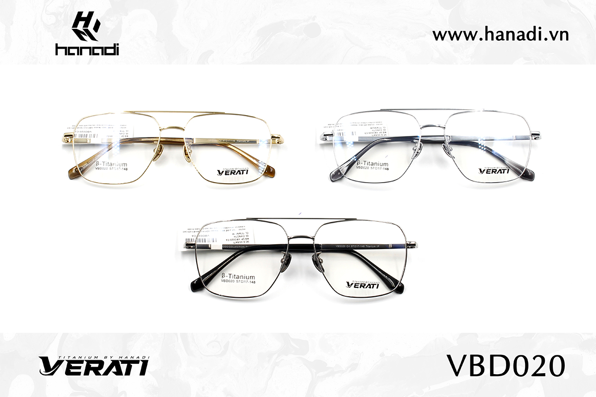 GỌNG TITANIUM VERATI VBD020