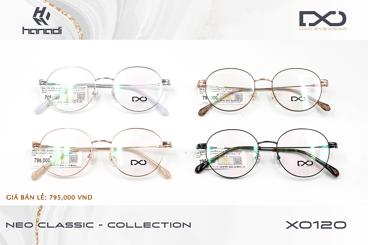 GỌNG TITANIUM DXO XO120