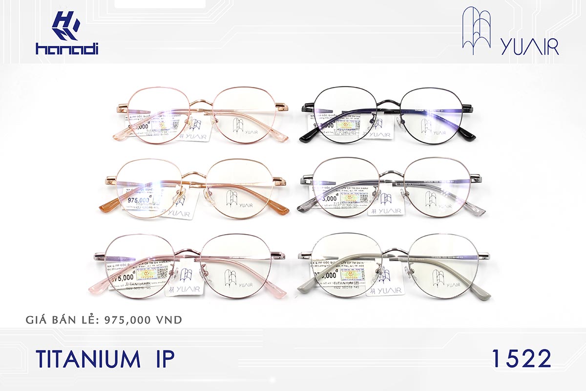 GỌNG TITANIUM YUAIR 1522