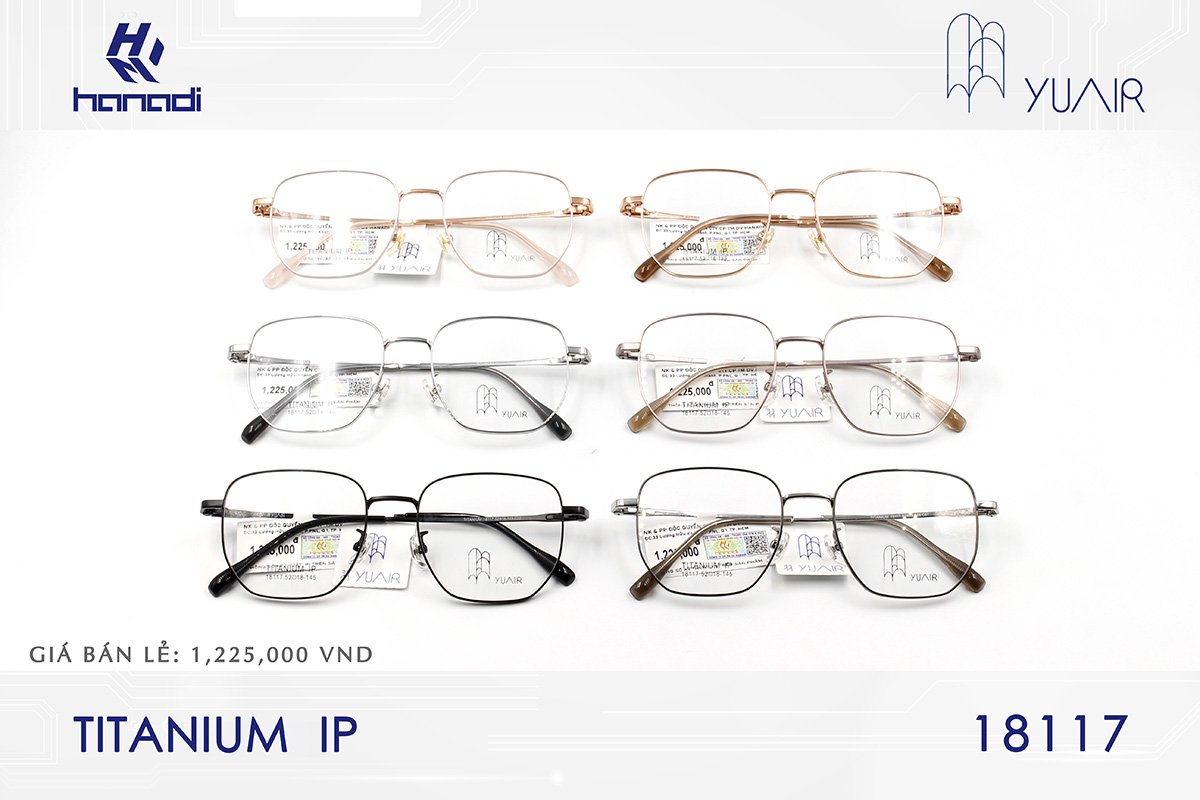 GỌNG TITANIUM YUAIR 18117