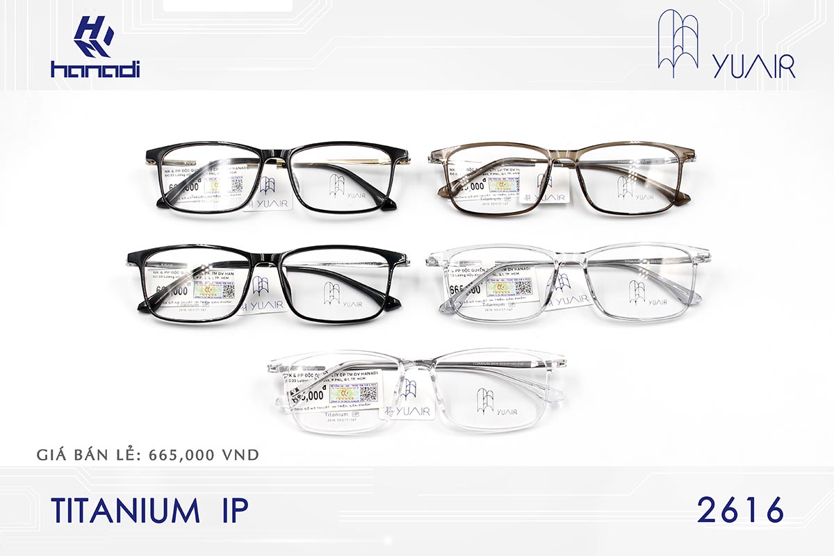 GỌNG TITANIUM YUAIR 2616