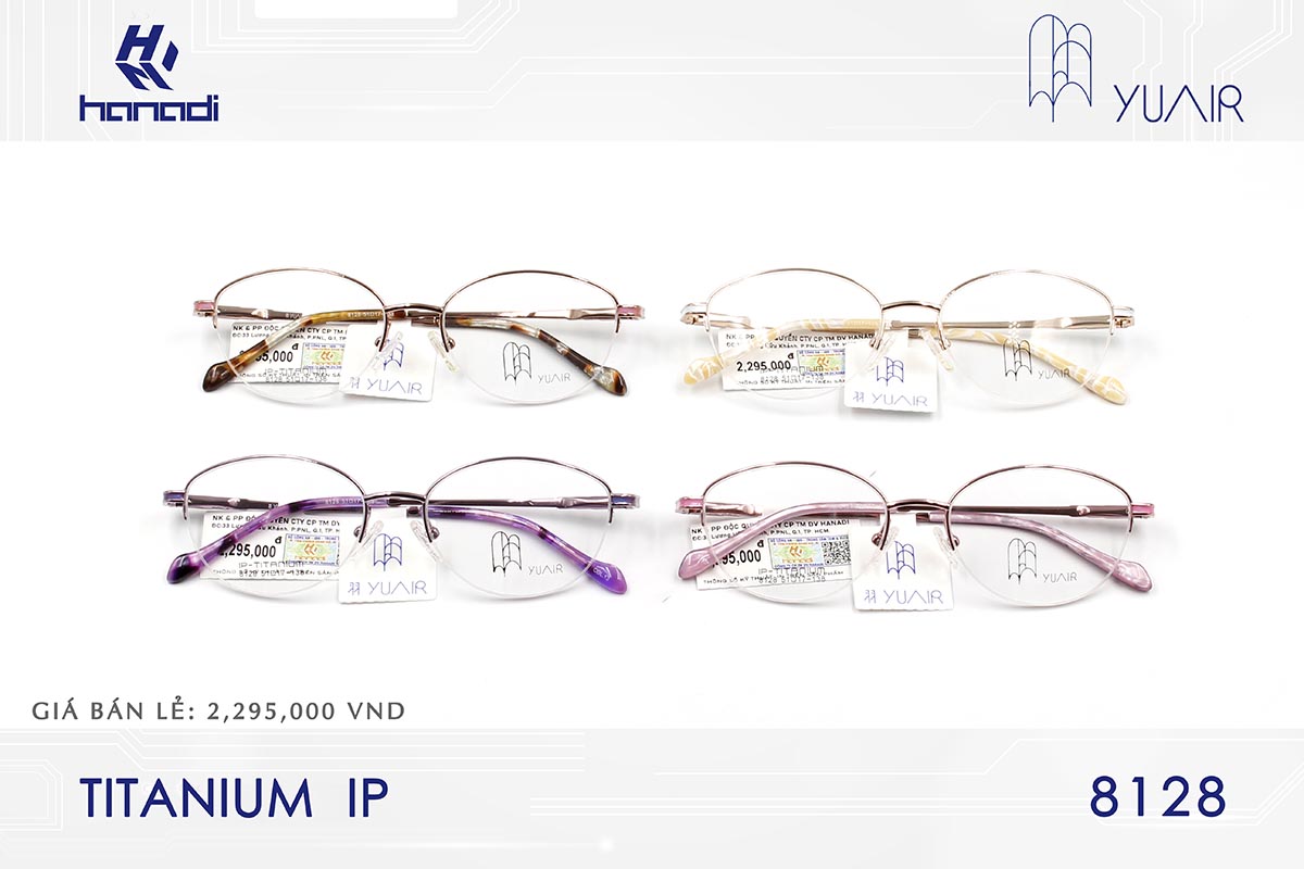 GỌNG TITANIUM YUAIR 8128