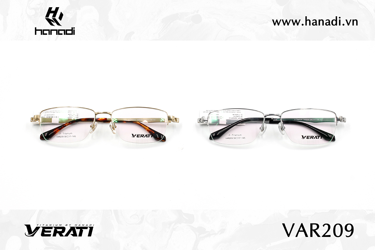 GỌNG TITANIUM VERATI VAR209