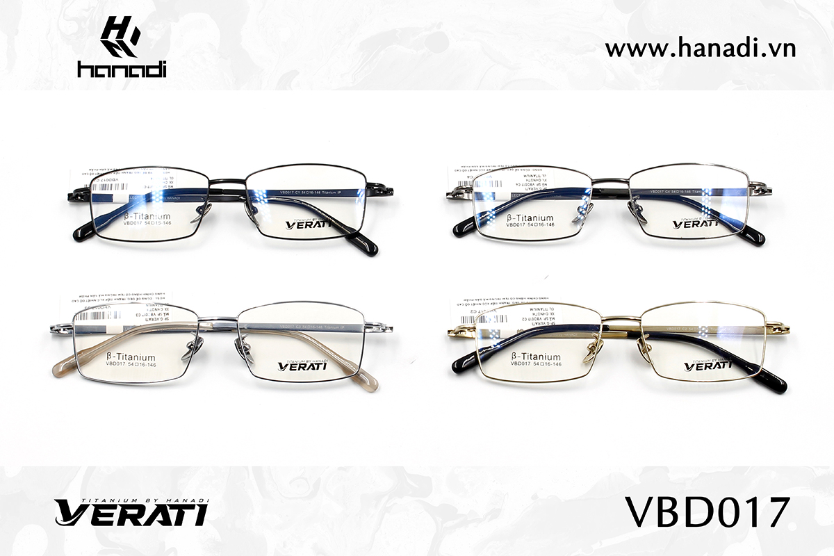 GỌNG TITANIUM VERATI VBD017