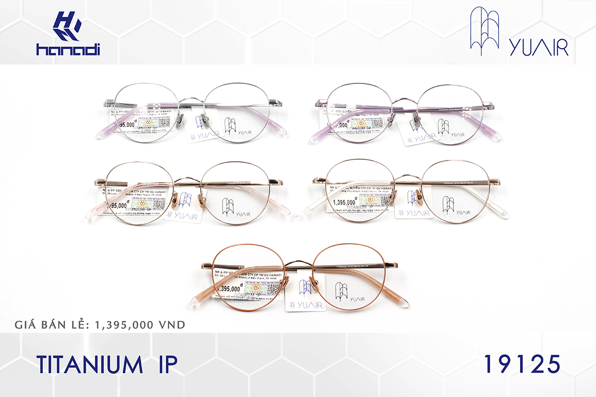 GỌNG TITANIUM YUAIR 19125
