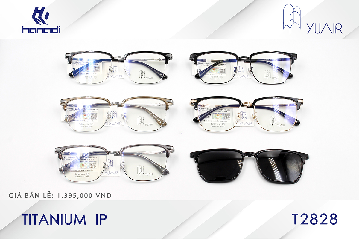 GỌNG TITANIUM YUAIR T2828