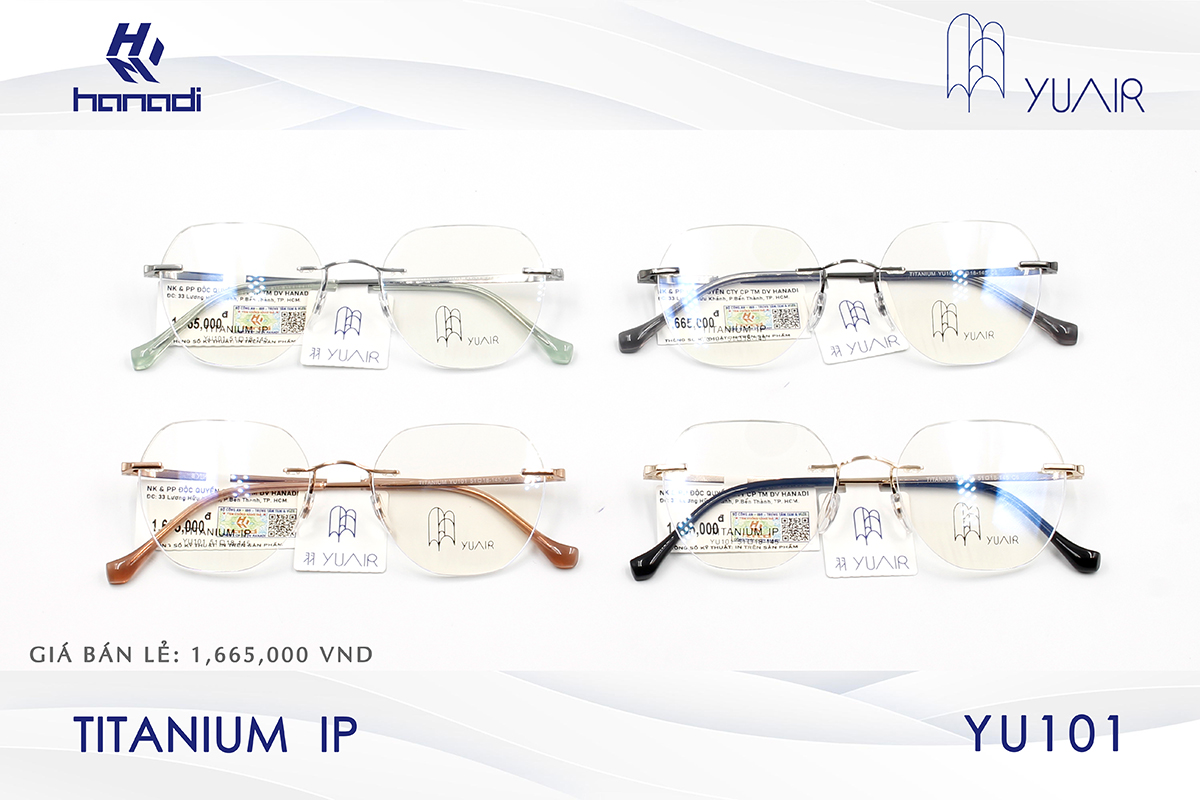 GỌNG TITANIUM YUAIR YU101