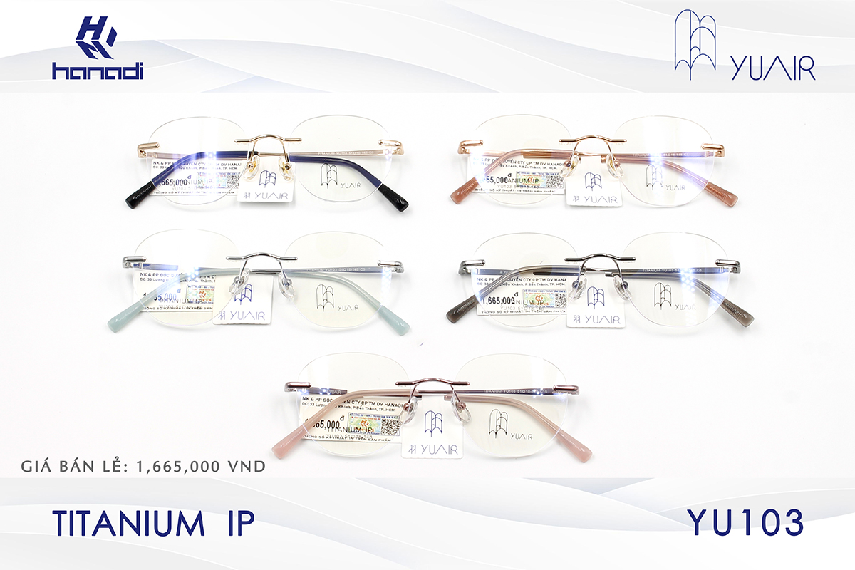 GỌNG TITANIUM YUAIR YU103