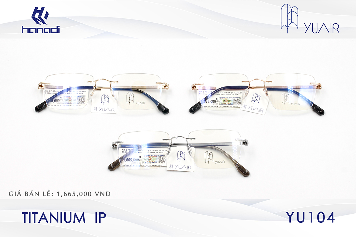 GỌNG TITANIUM YUAIR YU104
