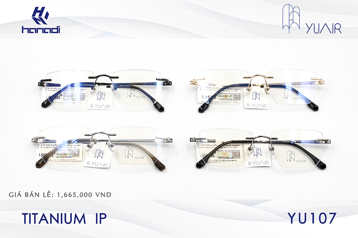 GỌNG TITANIUM YUAIR YU107