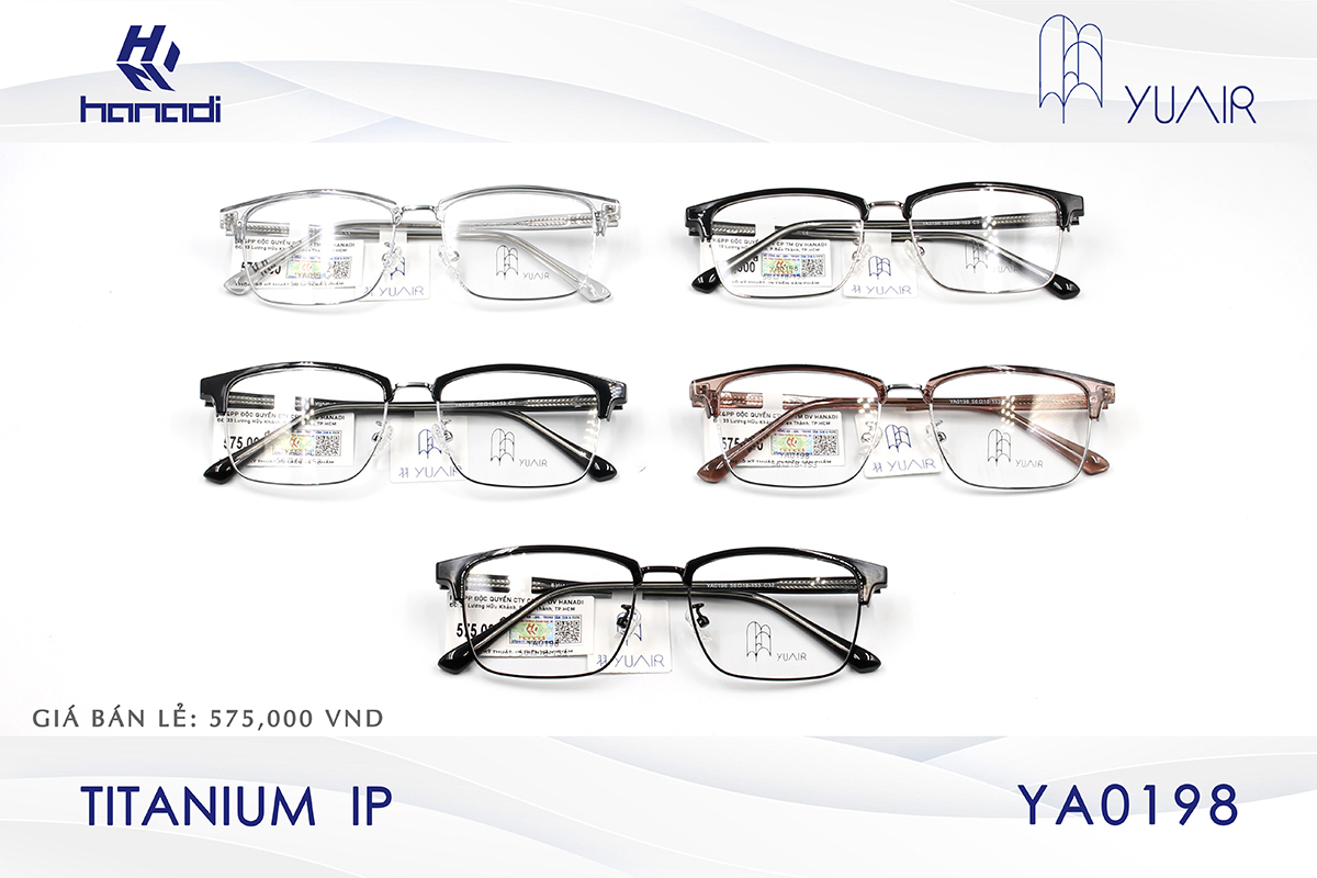 GỌNG TITANIUM YUAIR YA0198