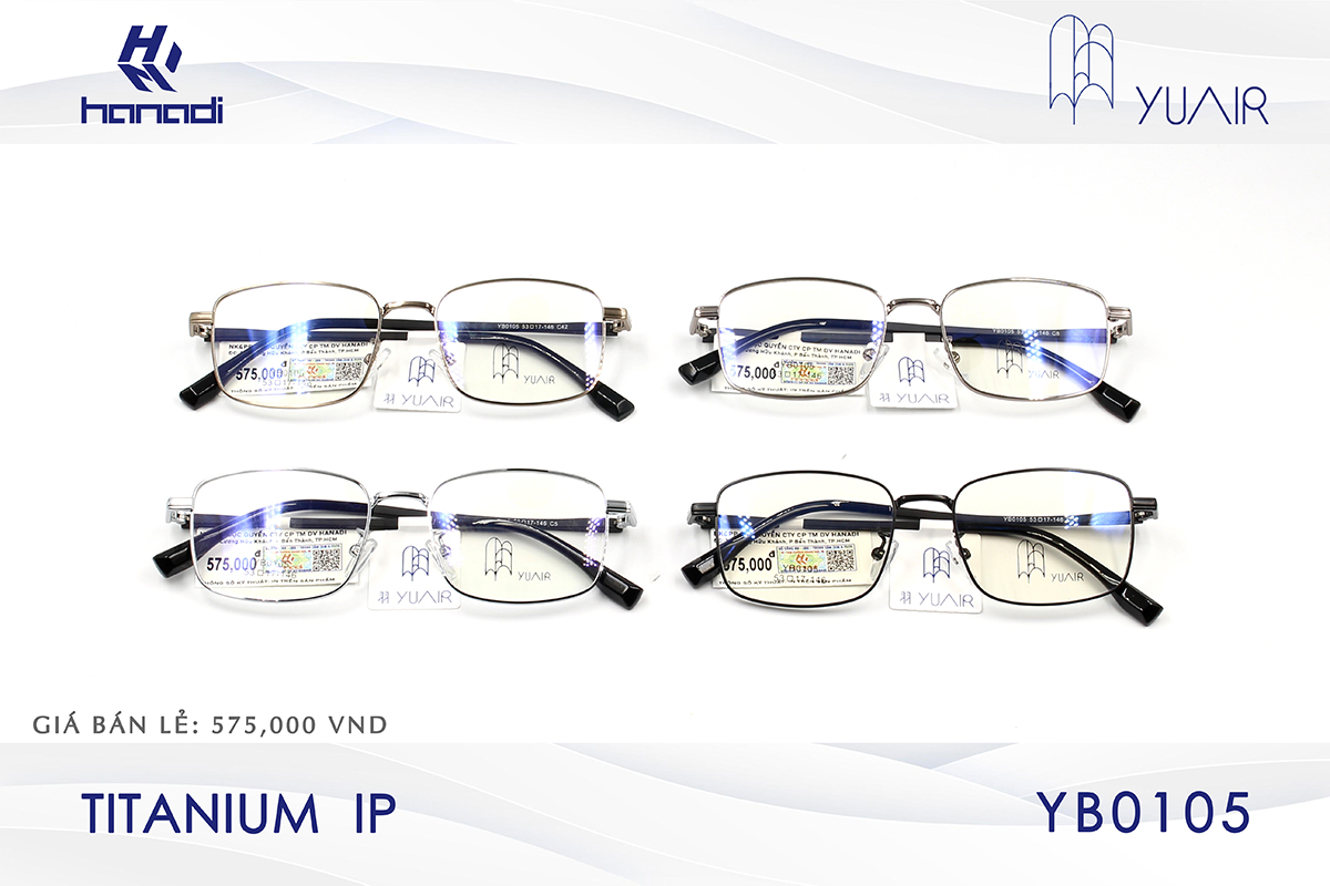 GỌNG TITANIUM YUAIR YB0105
