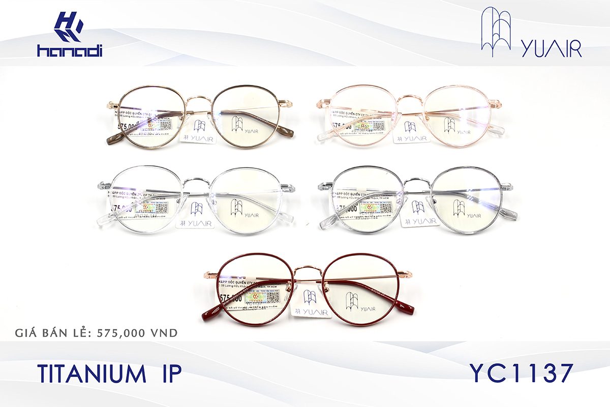 GỌNG TITANIUM YUAIR YC1137