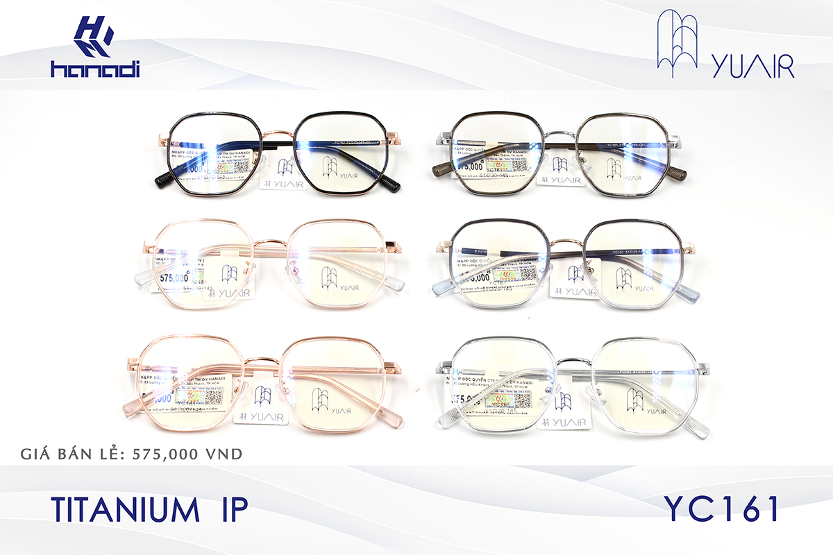GỌNG TITANIUM YUAIR YC161