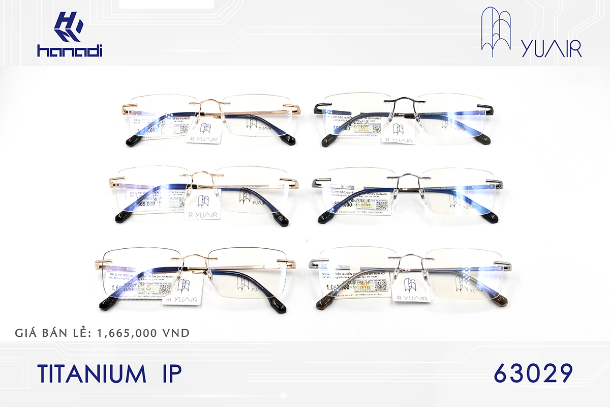 GỌNG TITANIUM YUAIR 63029