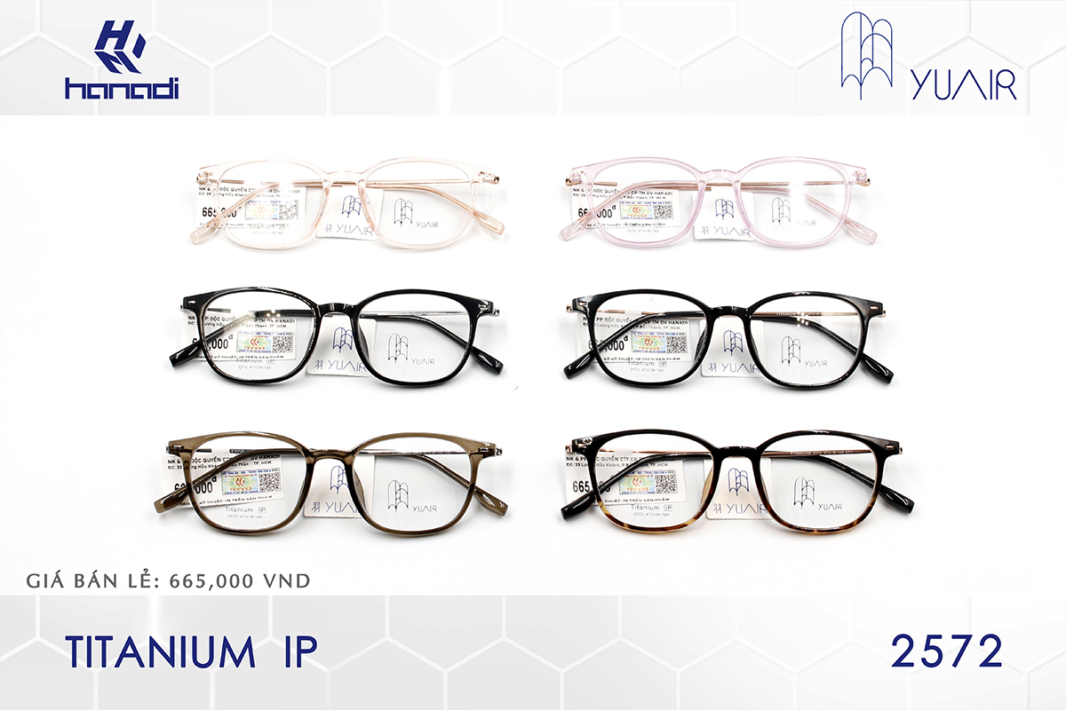 GỌNG TITANIUM YUAIR 2572