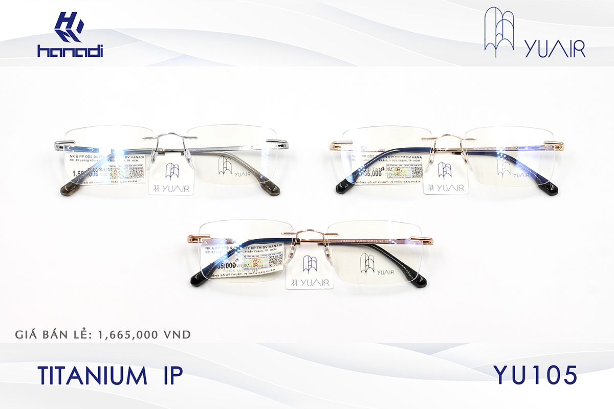 GỌNG TITANIUM YUAIR YU105