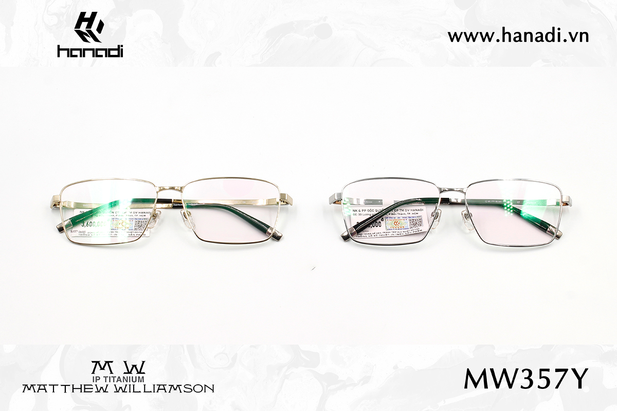 G. TITANIUM MATTHEW WILLIAMSON MW/357Y