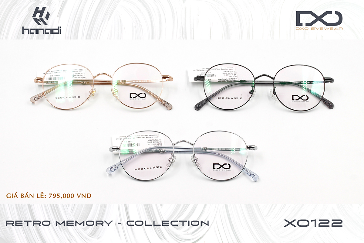 GỌNG TITANIUM DXO XO122