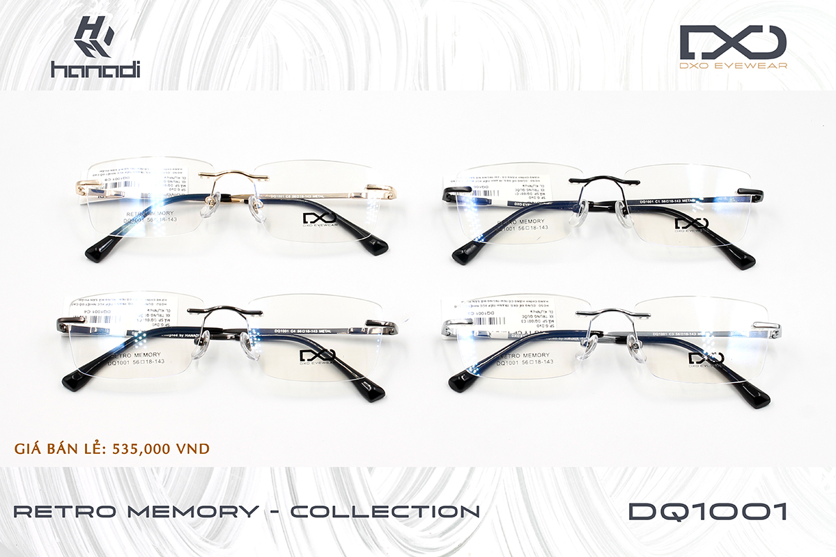 GỌNG TITANIUM DXO DQ1001