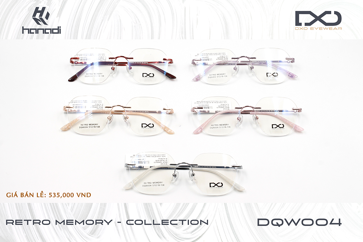 GỌNG TITANIUM DXO DQW004