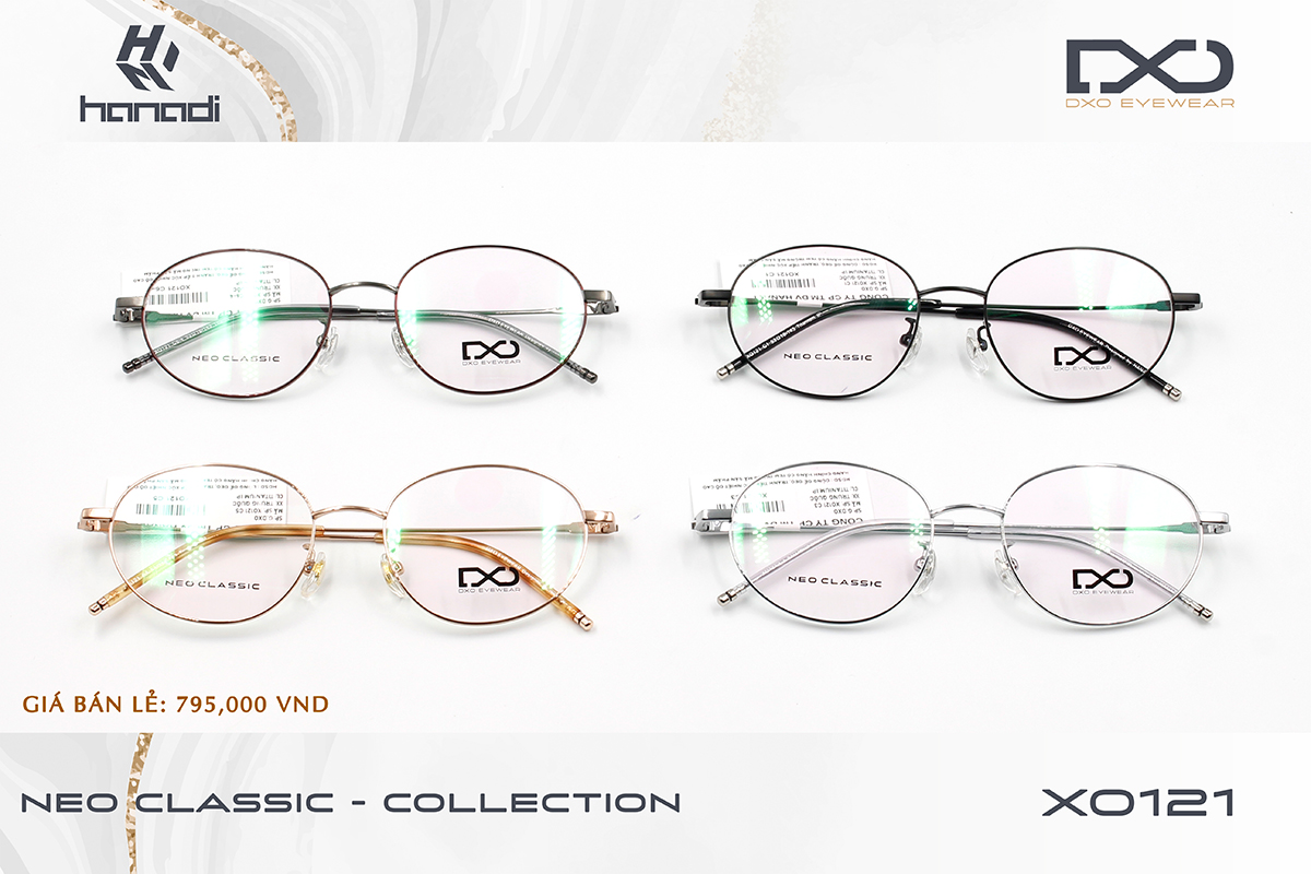 GỌNG TITANIUM DXO XO121