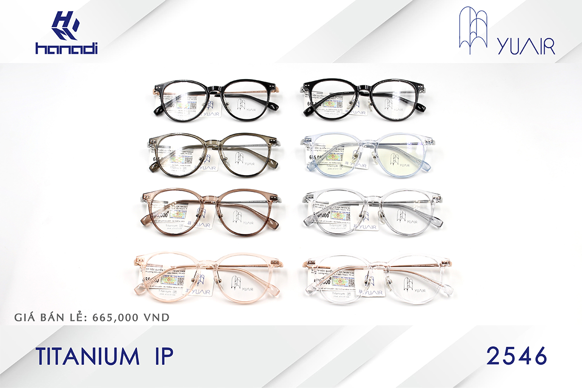 GỌNG TITANIUM YUAIR 2546