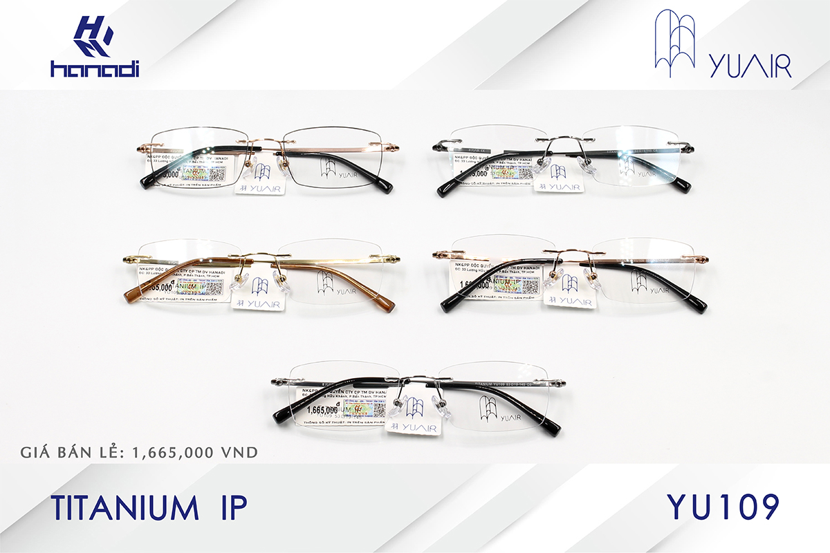 GỌNG TITANIUM YUAIR YU109