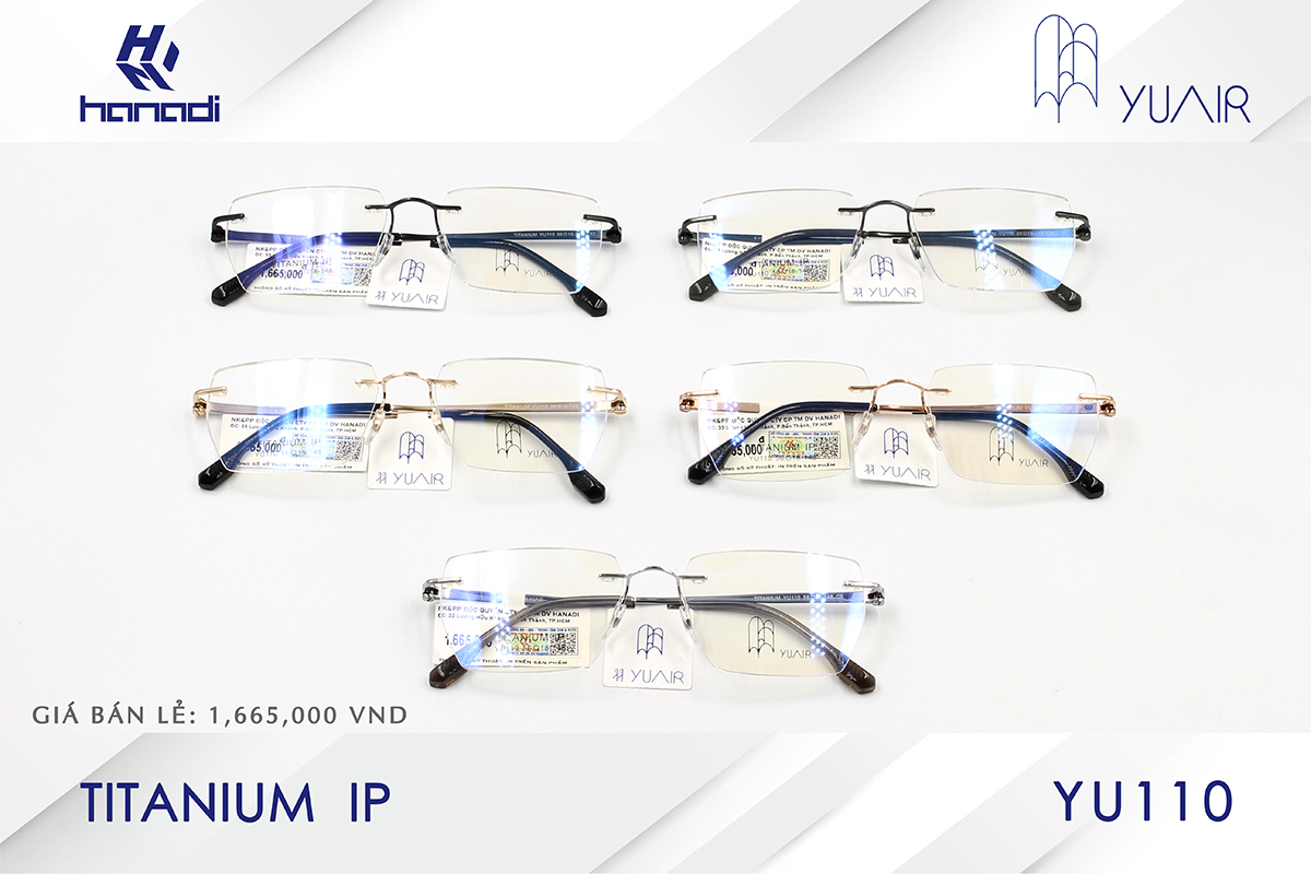 GỌNG TITANIUM YUAIR YU110