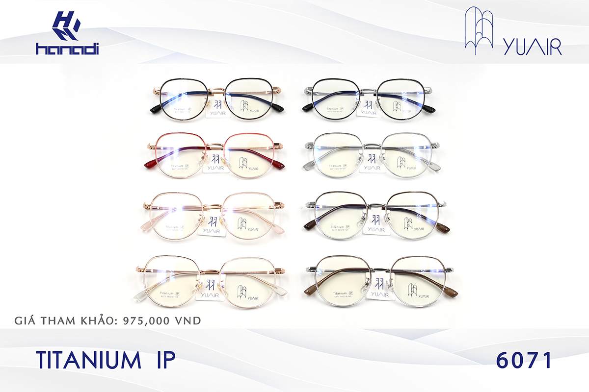 GỌNG TITANIUM YUAIR 6071