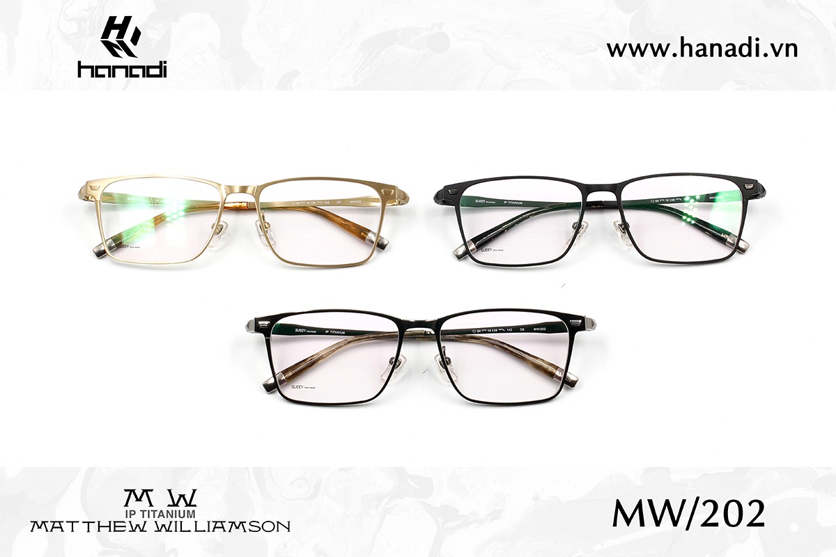 G. TITANIUM MATTHEW WILLIAMSON MW/202