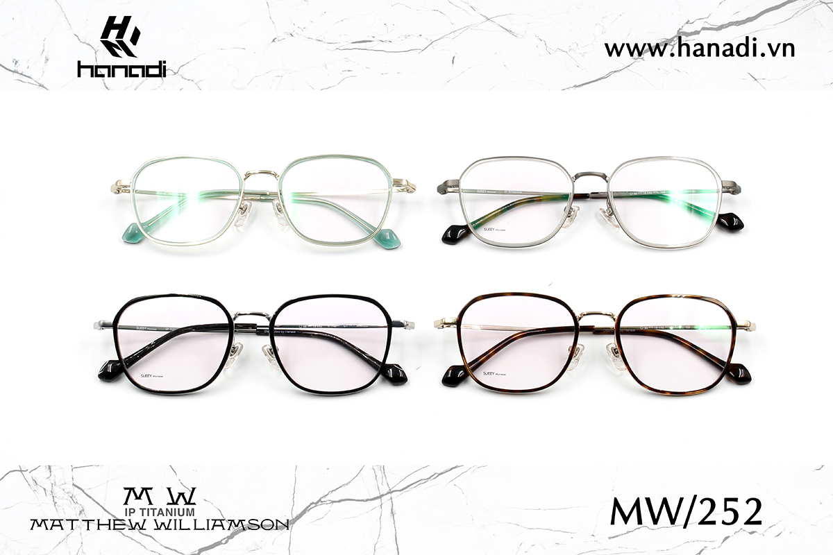 G. TITANIUM MATTHEW WILLIAMSON MW/252
