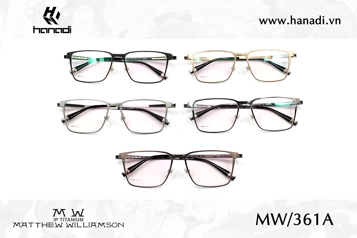G. TITANIUM MATTHEW WILLIAMSON MW/361A