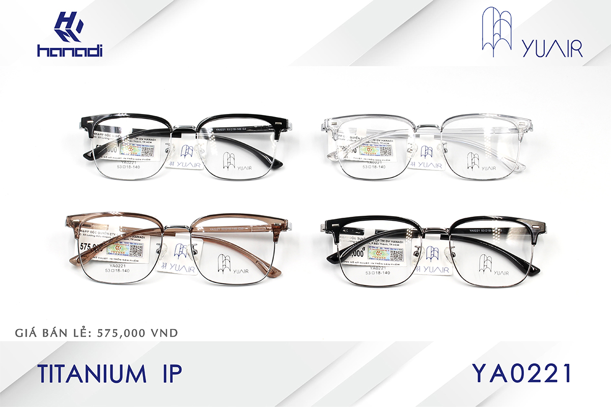 GỌNG TITANIUM YUAIR YA0221