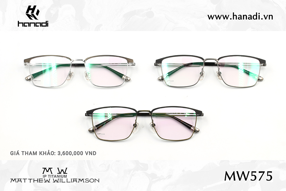 G. TITANIUM MATTHEW WILLIAMSON MW/575