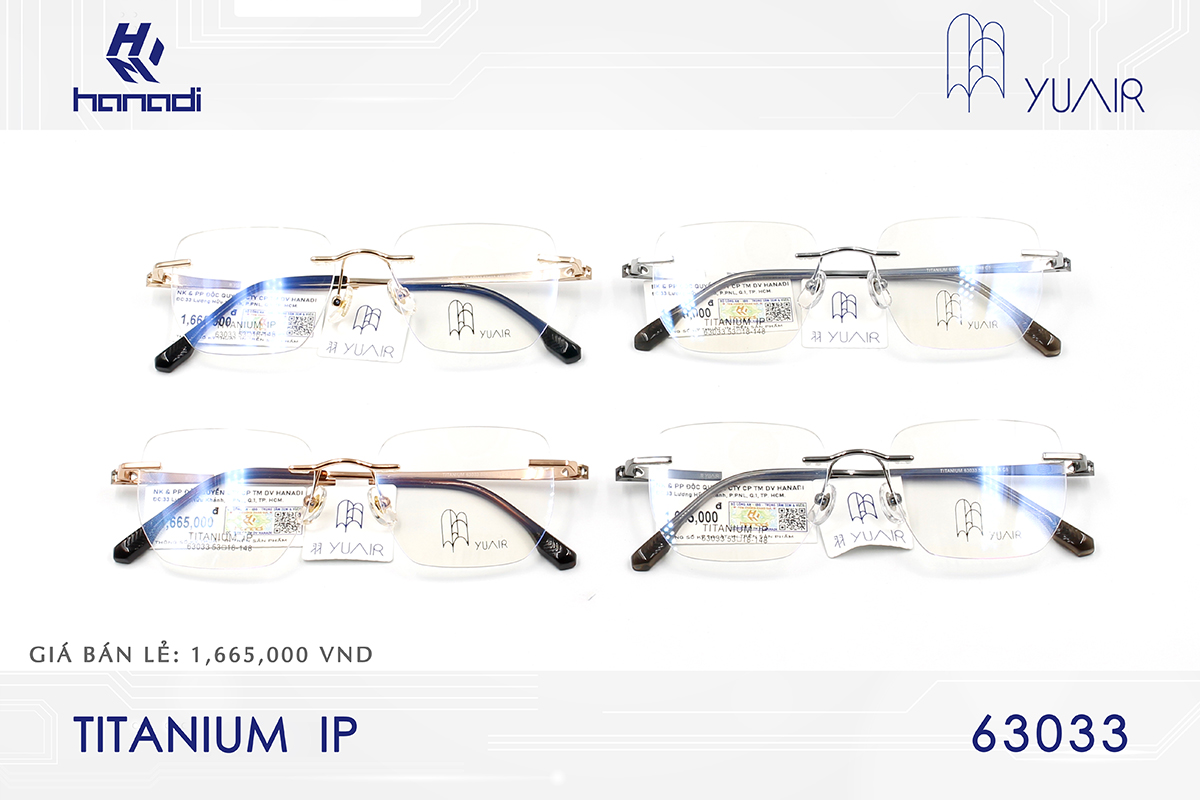 GỌNG TITANIUM YUAIR 63033