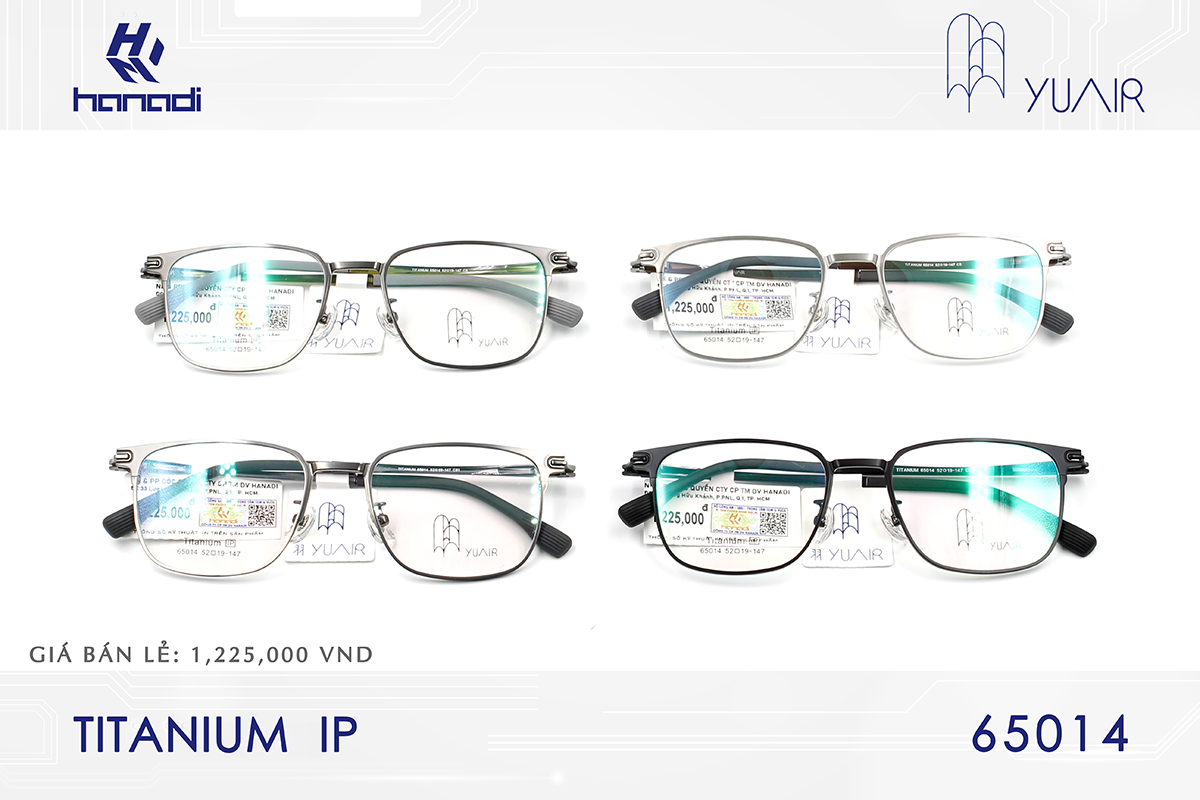 GỌNG TITANIUM YUAIR 65014