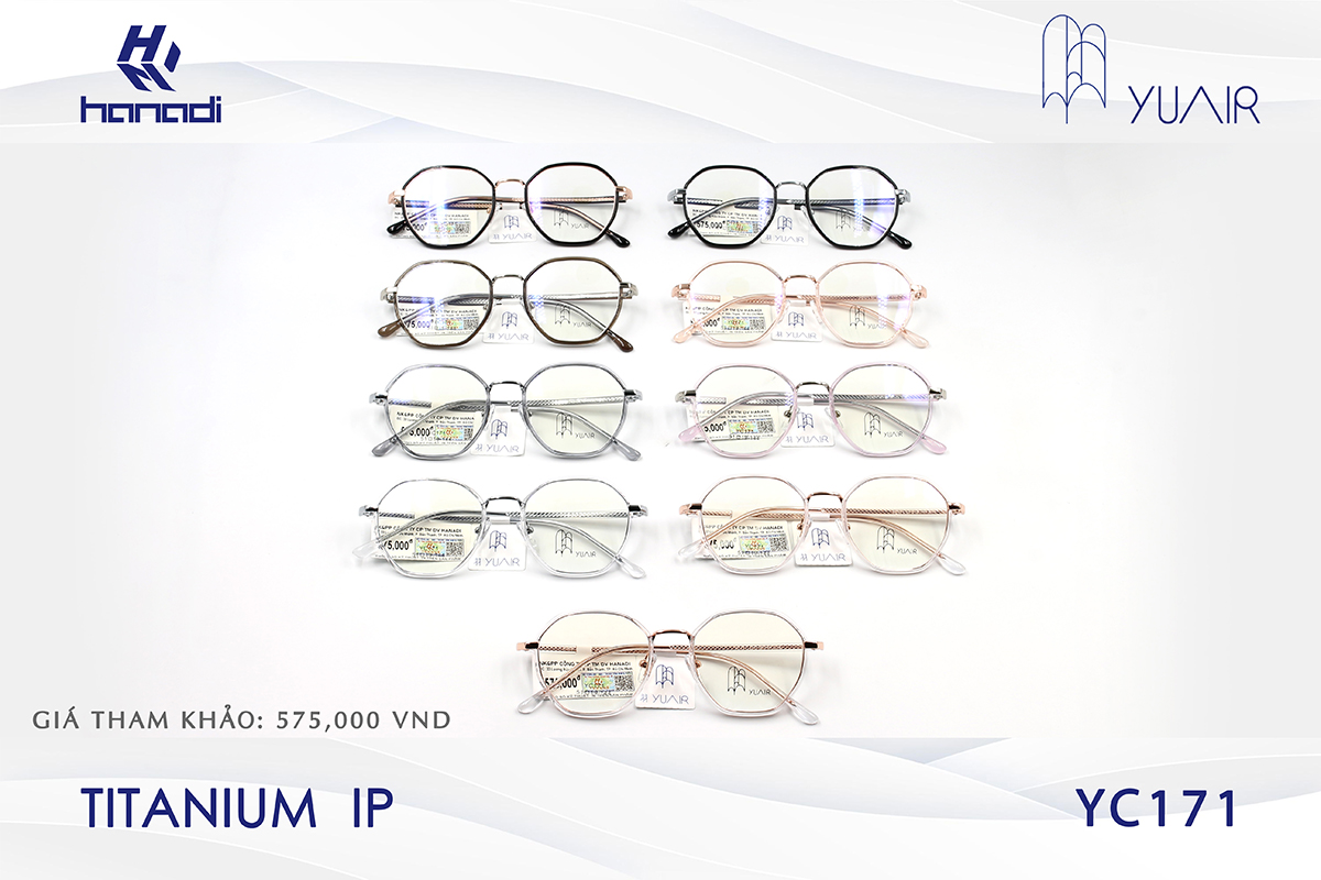 GỌNG TITANIUM YUAIR YC171