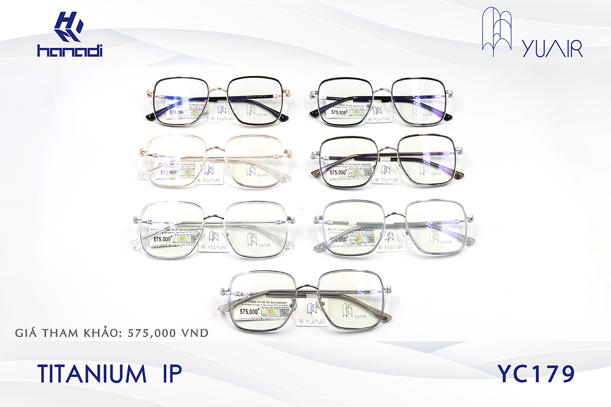 GỌNG TITANIUM YUAIR YC179