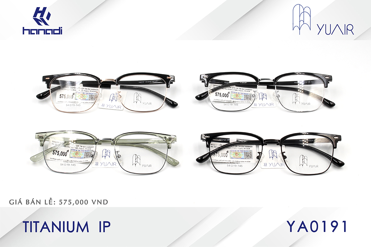 GỌNG TITANIUM YUAIR YA0191