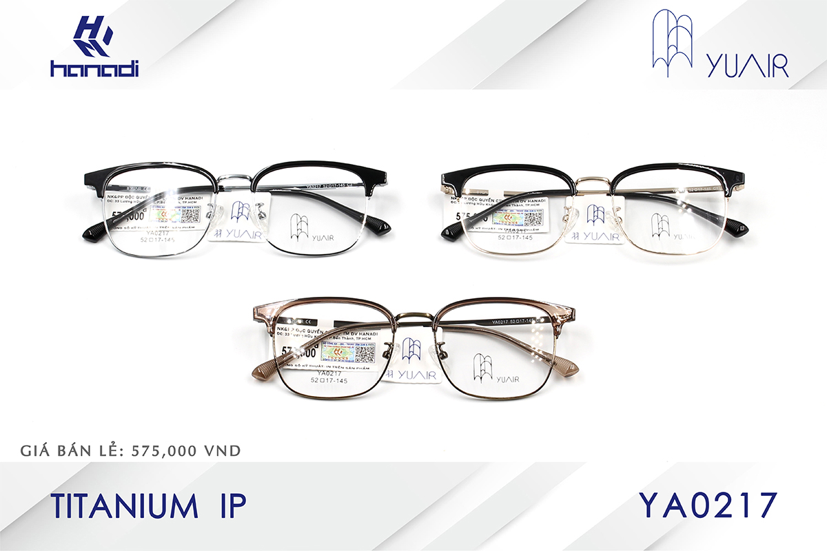 GỌNG TITANIUM YUAIR YA0217