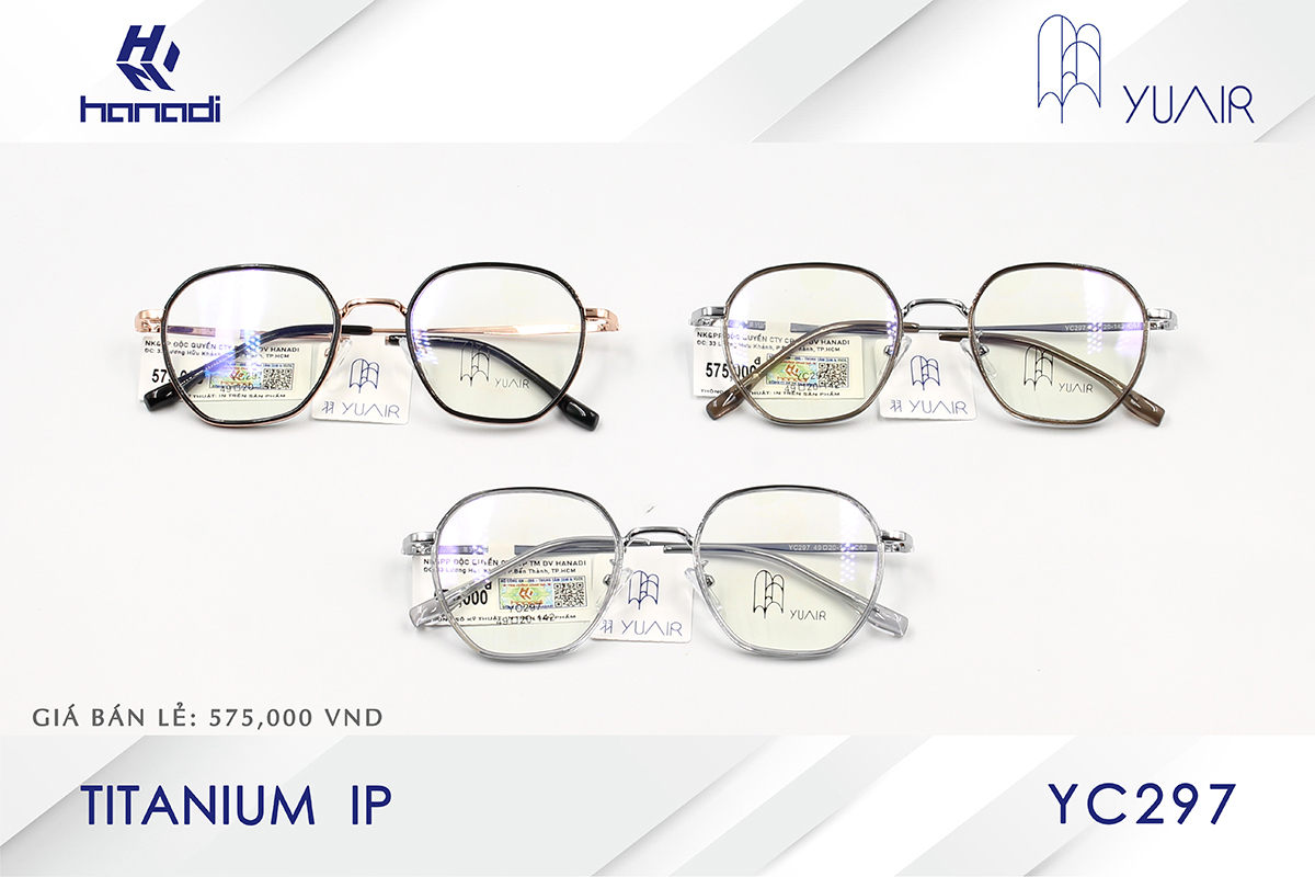 GỌNG TITANIUM YUAIR YC297