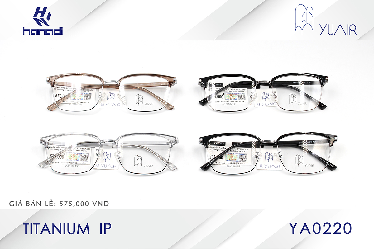 GỌNG TITANIUM YUAIR YA0220